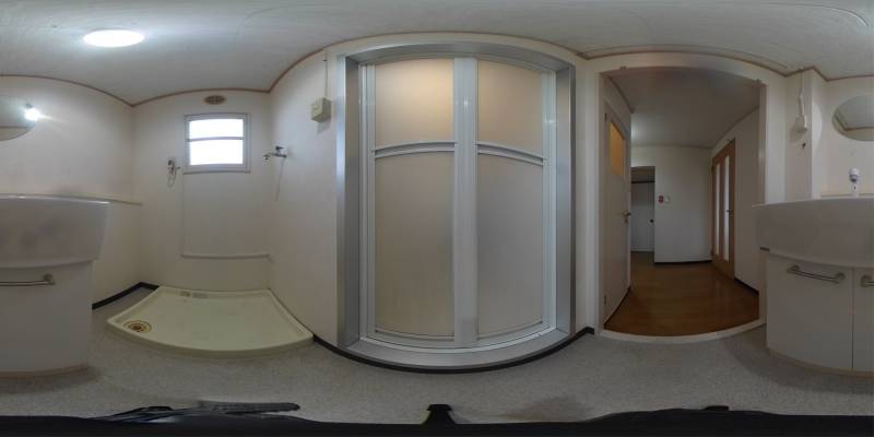 パノラマ画像洗面所