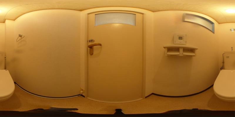 パノラマ画像トイレ