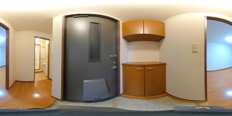 パノラマ画像玄関