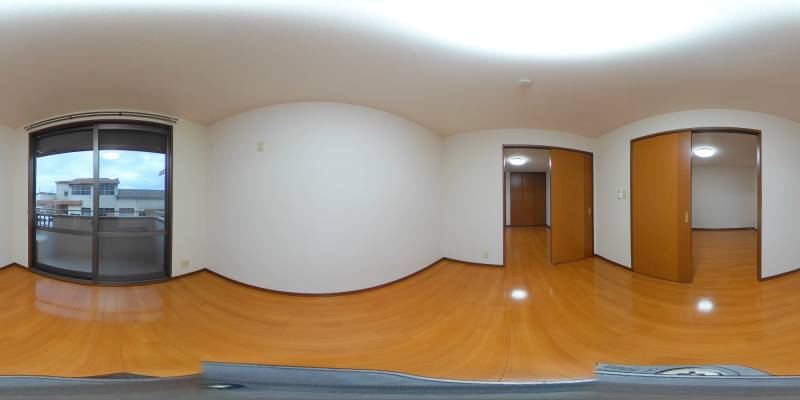 パノラマ画像洋室