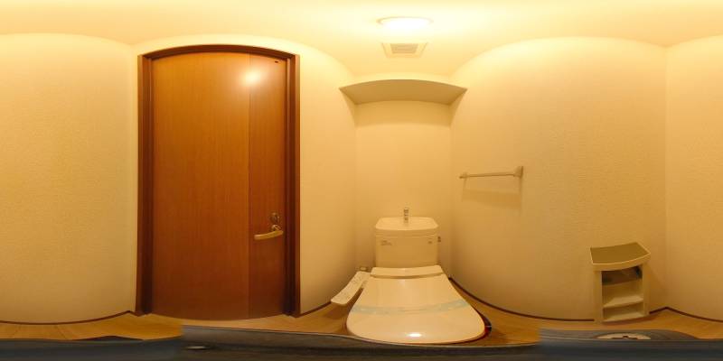 パノラマ画像トイレ