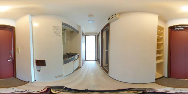 パノラマ画像玄関