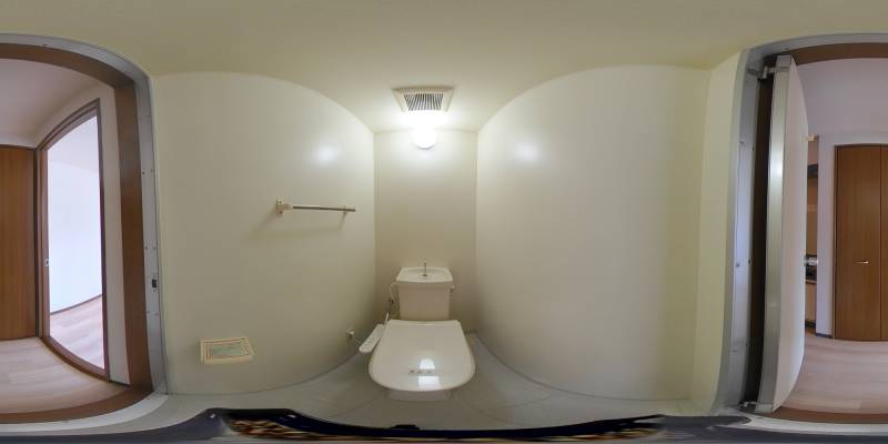 パノラマ画像トイレ