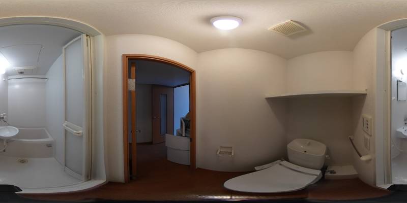 パノラマ画像トイレ