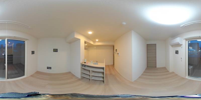 パノラマ画像リビング