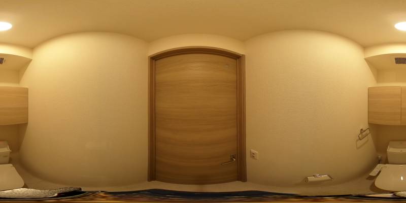 パノラマ画像トイレ