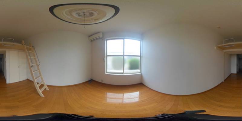 パノラマ画像洋室