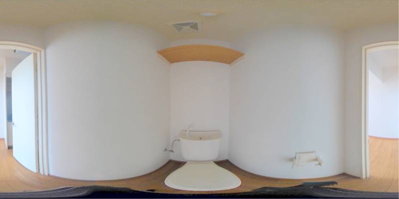 パノラマ画像トイレ