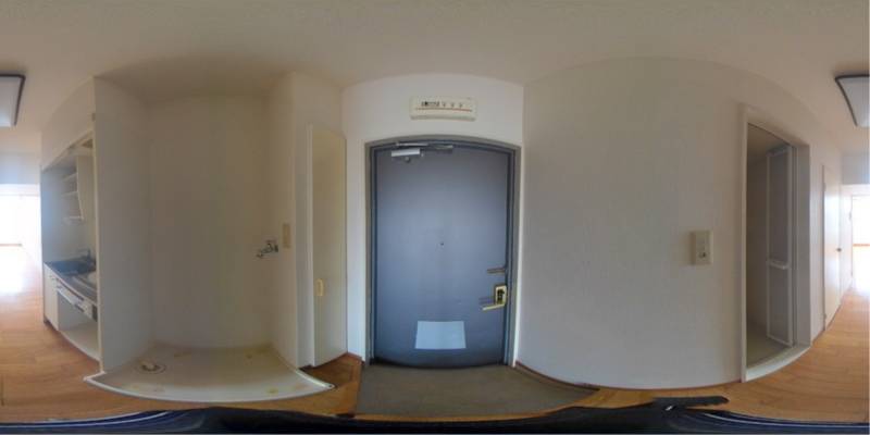 パノラマ画像玄関