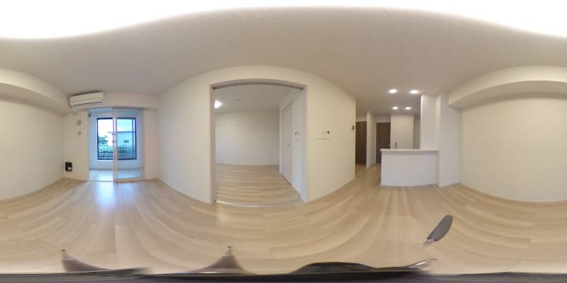 パノラマ画像リビング