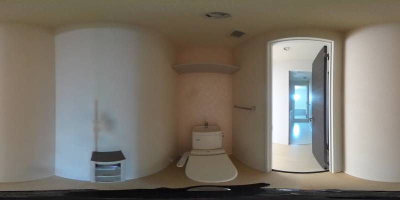 パノラマ画像トイレ