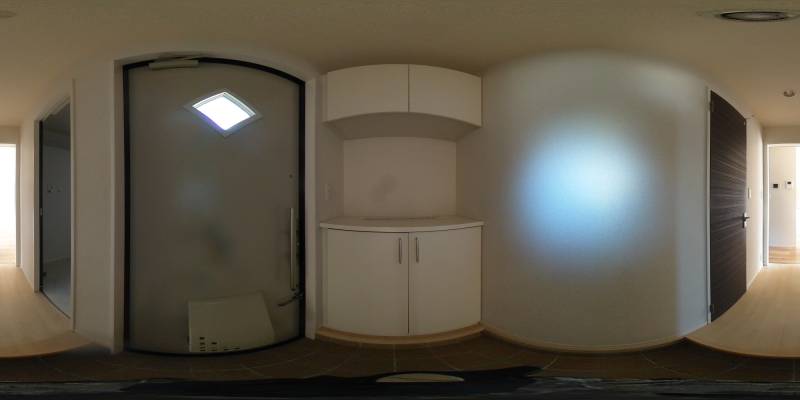 パノラマ画像玄関