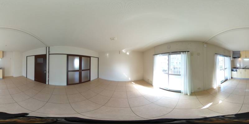 パノラマ画像リビング