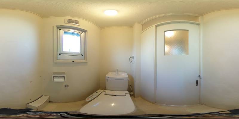 パノラマ画像トイレ