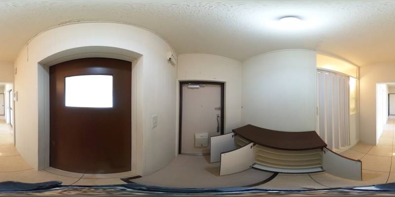 パノラマ画像玄関