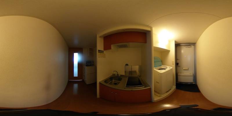 パノラマ画像キッチン