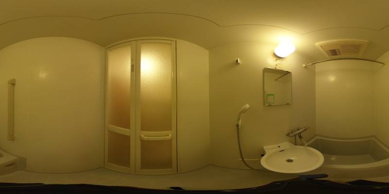 パノラマ画像バスルーム