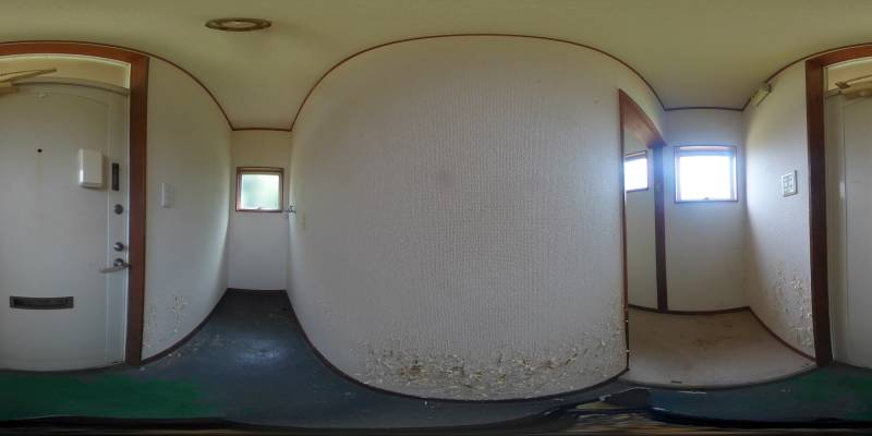 パノラマ画像玄関