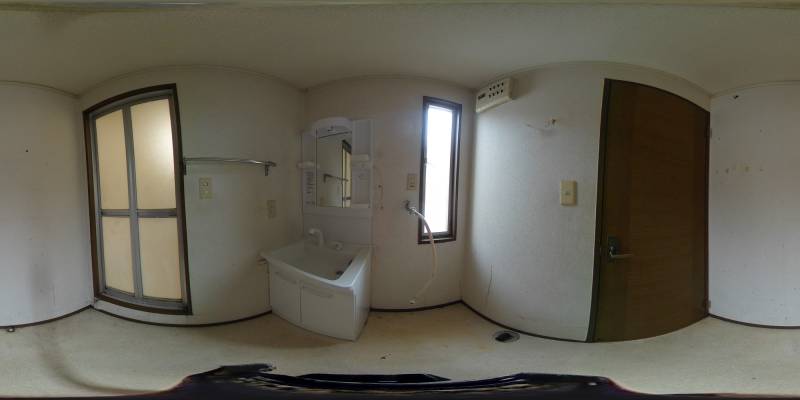 パノラマ画像洗面所