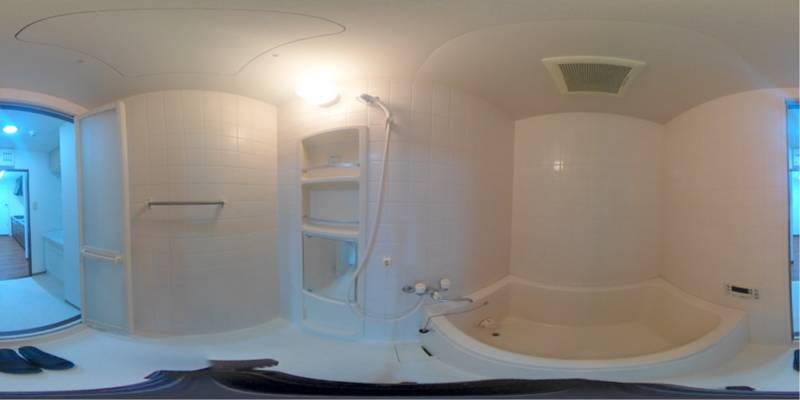 パノラマ画像バスルーム