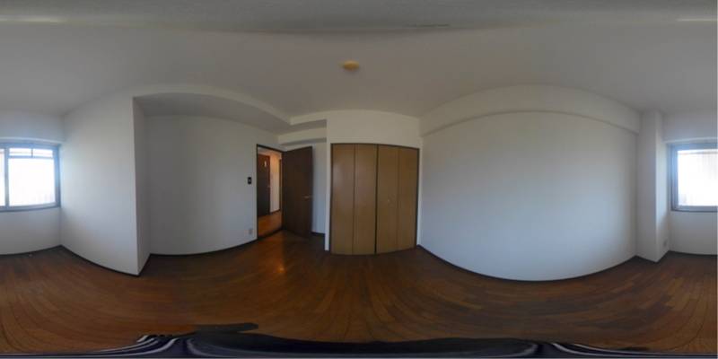 パノラマ画像洋室