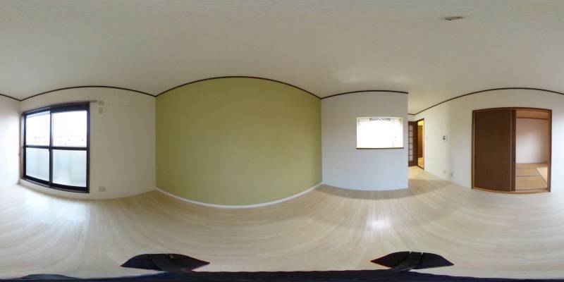 パノラマ画像洋室