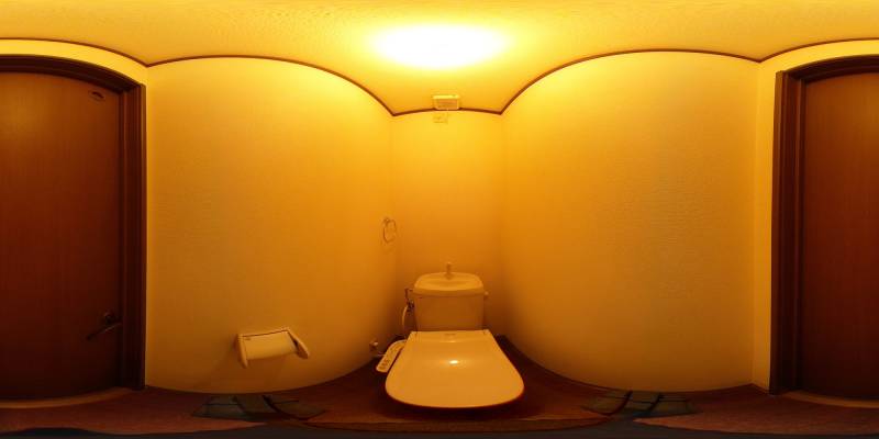 パノラマ画像トイレ