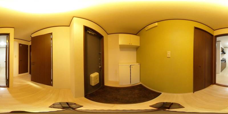 パノラマ画像玄関