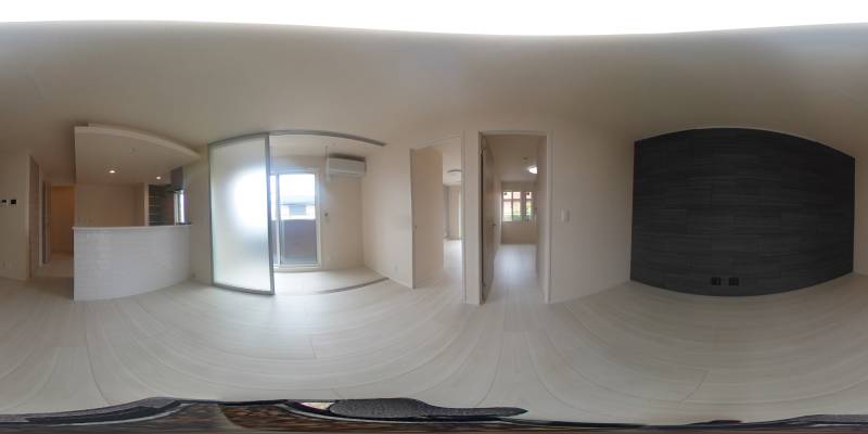 パノラマ画像洋室