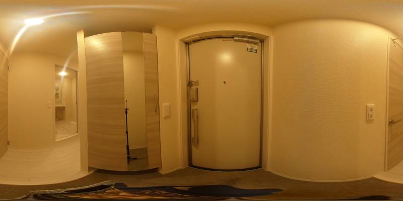 パノラマ画像玄関