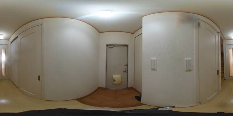 パノラマ画像玄関