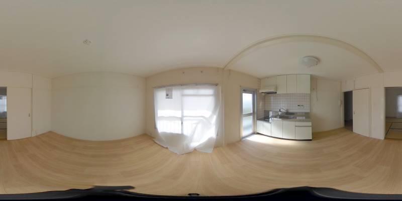 パノラマ画像リビング