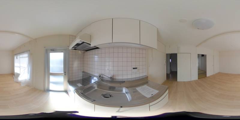 パノラマ画像キッチン