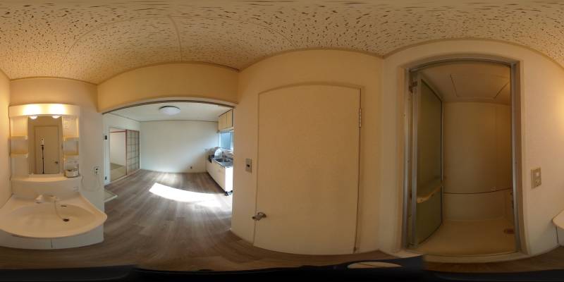 パノラマ画像洗面所