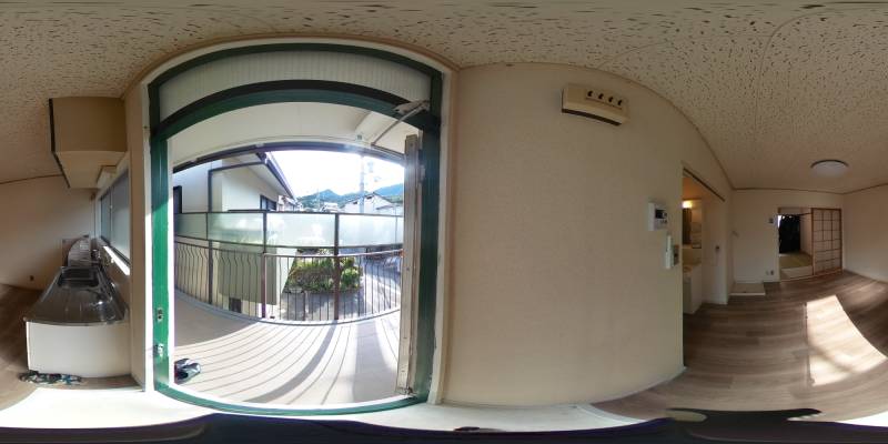 パノラマ画像玄関