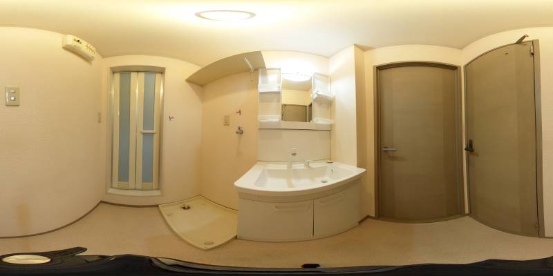 パノラマ画像洗面所