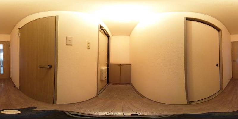 パノラマ画像玄関