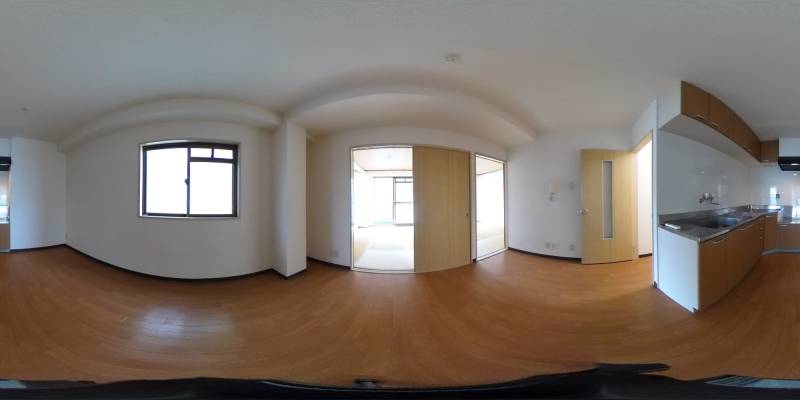 パノラマ画像リビング