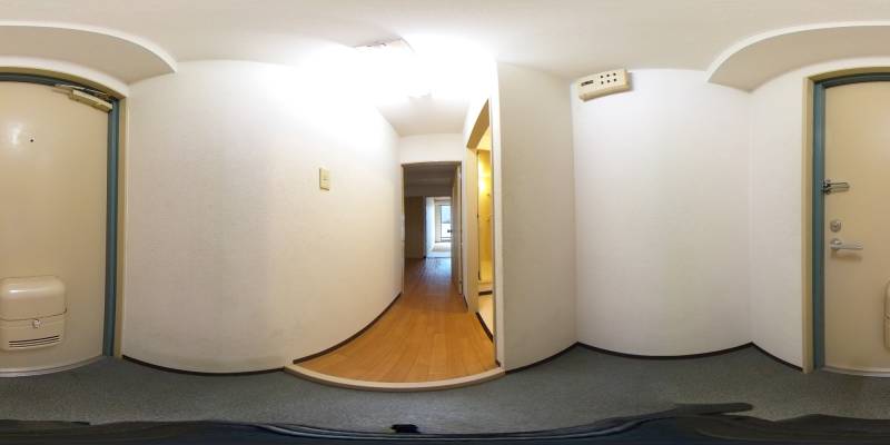 パノラマ画像玄関