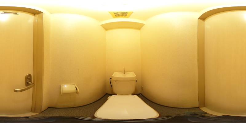 パノラマ画像トイレ