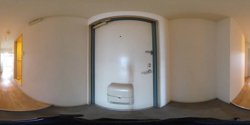 パノラマ画像玄関