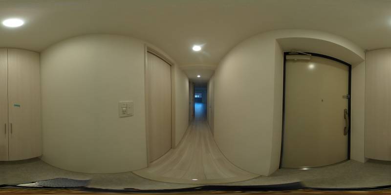 パノラマ画像玄関