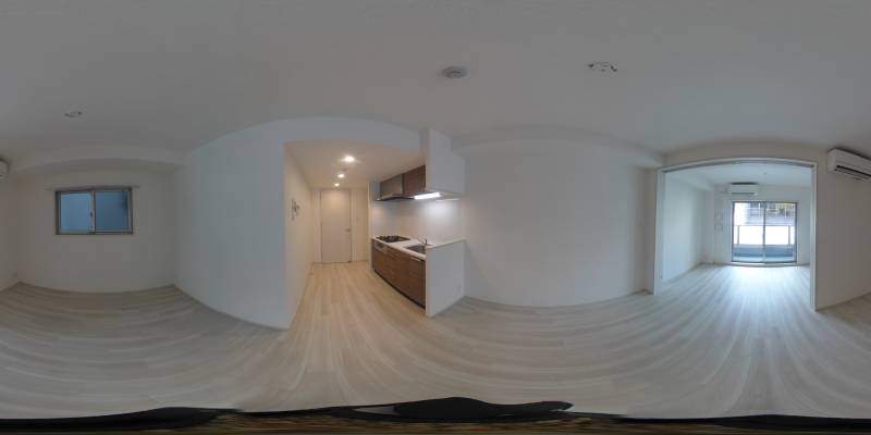 パノラマ画像リビング