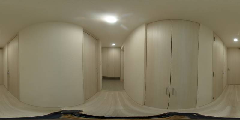 パノラマ画像玄関