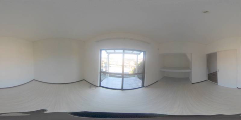 パノラマ画像洋室