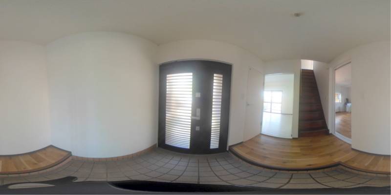 パノラマ画像玄関