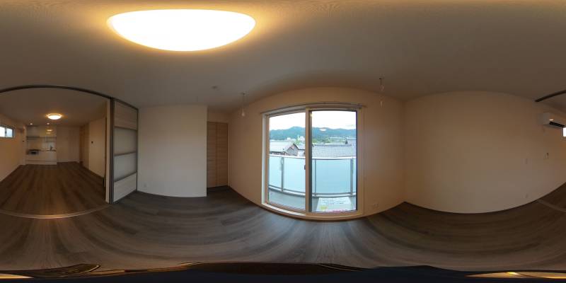 パノラマ画像洋室