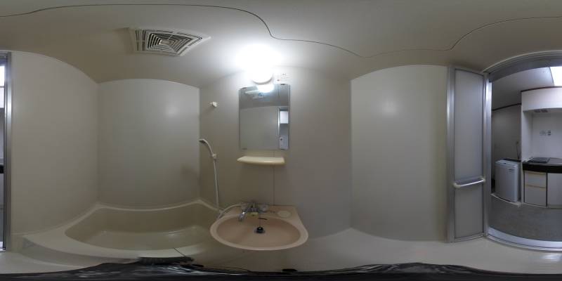 パノラマ画像バスルーム