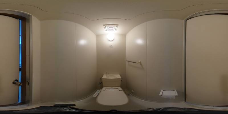 パノラマ画像トイレ