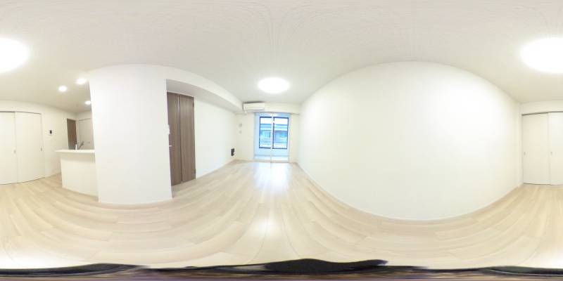 パノラマ画像リビング